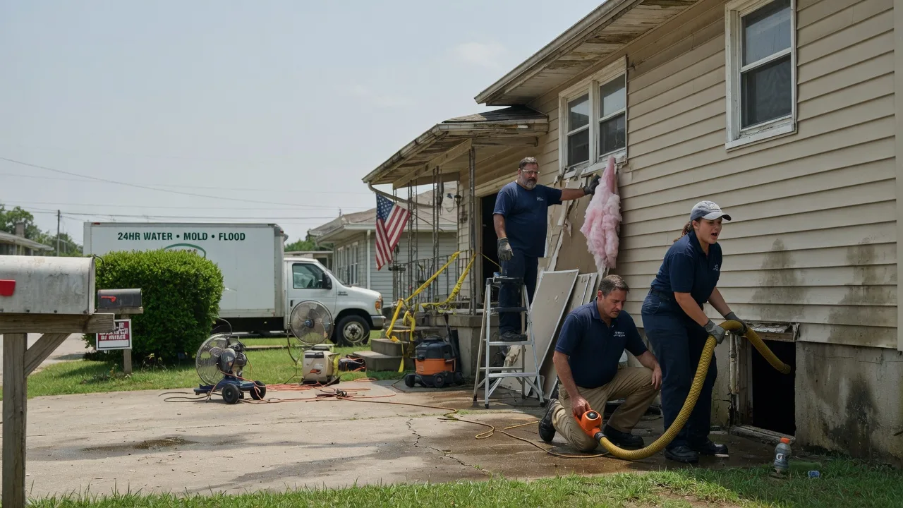 Water Damage Repair in Hartsburg, IL near me